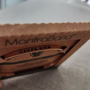 MantraBand Carpe Diem Bracelet in Rose Gold NWT